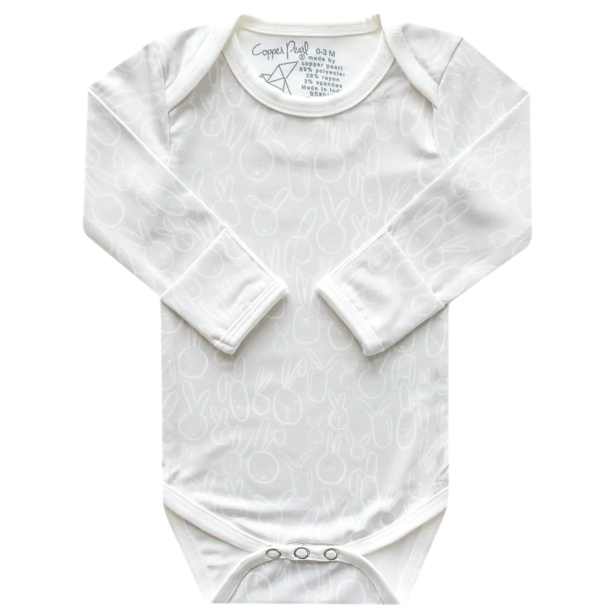 Long Sleeve Bodysuit - Peter