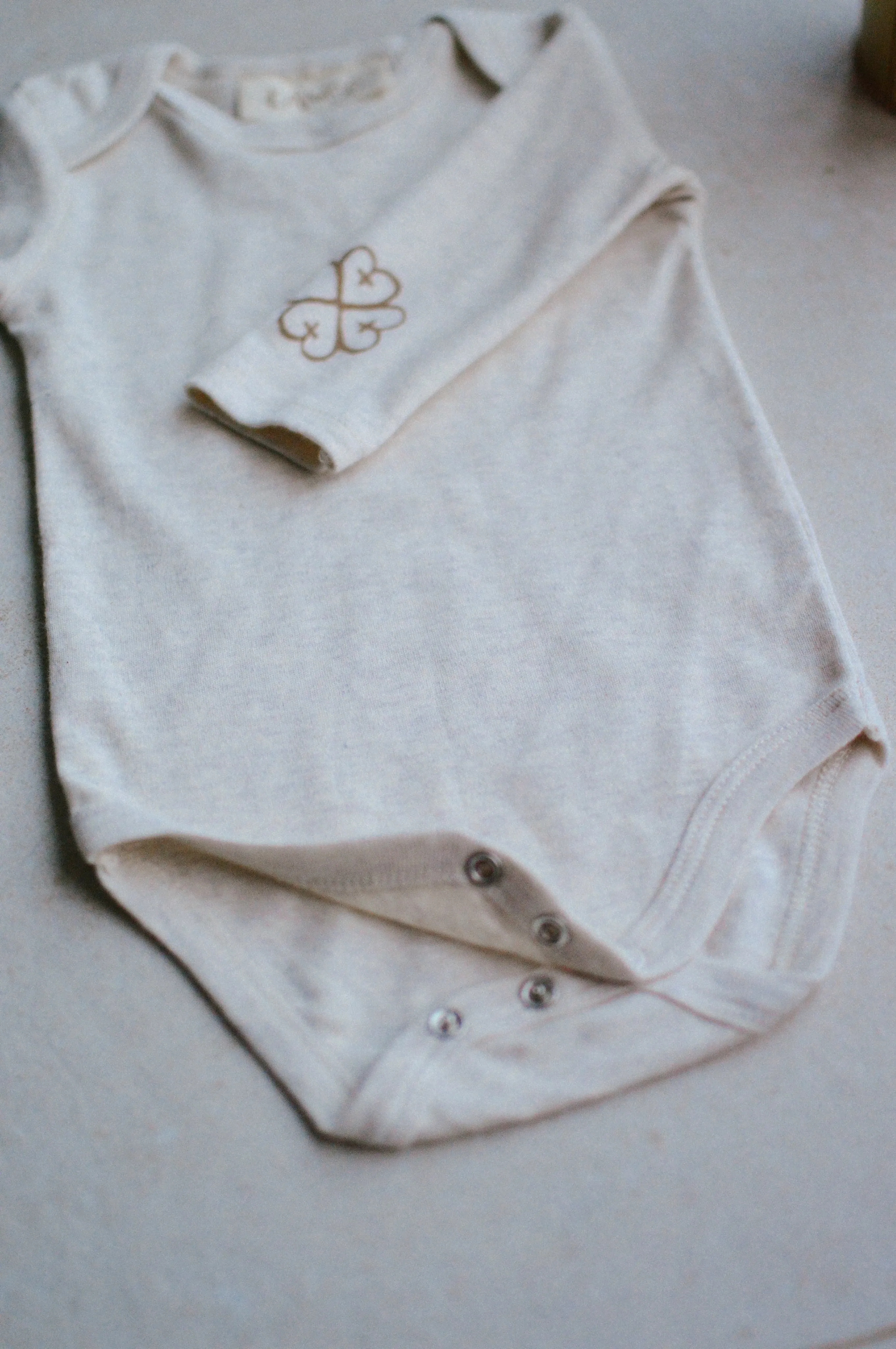 Long Sleeve Bodysuit<br> Natural