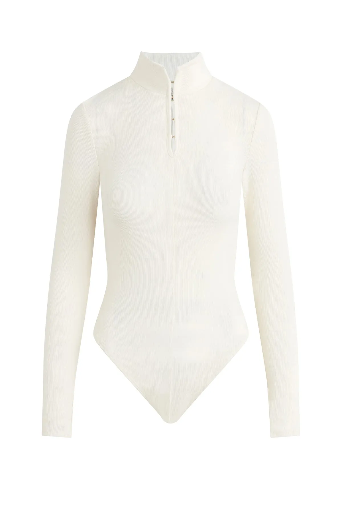 Long Sleeve Hook & Eye Bodysuit