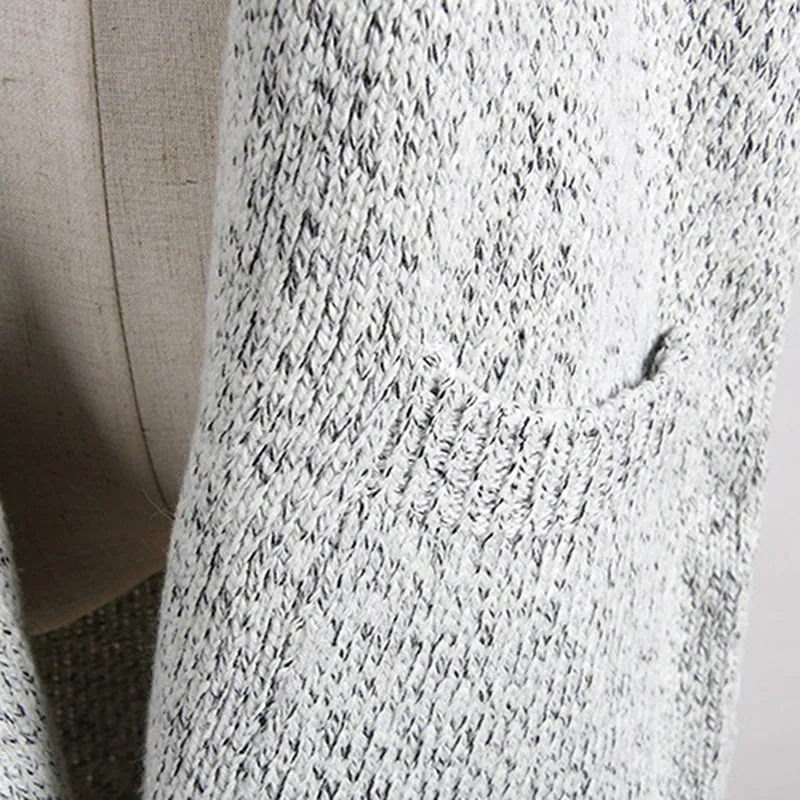 Long Sleeve Knitted Cardigan Sweater