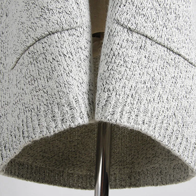 Long Sleeve Knitted Cardigan Sweater