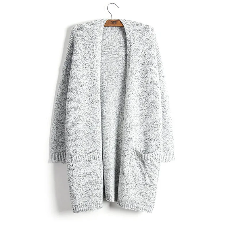 Long Sleeve Knitted Cardigan Sweater