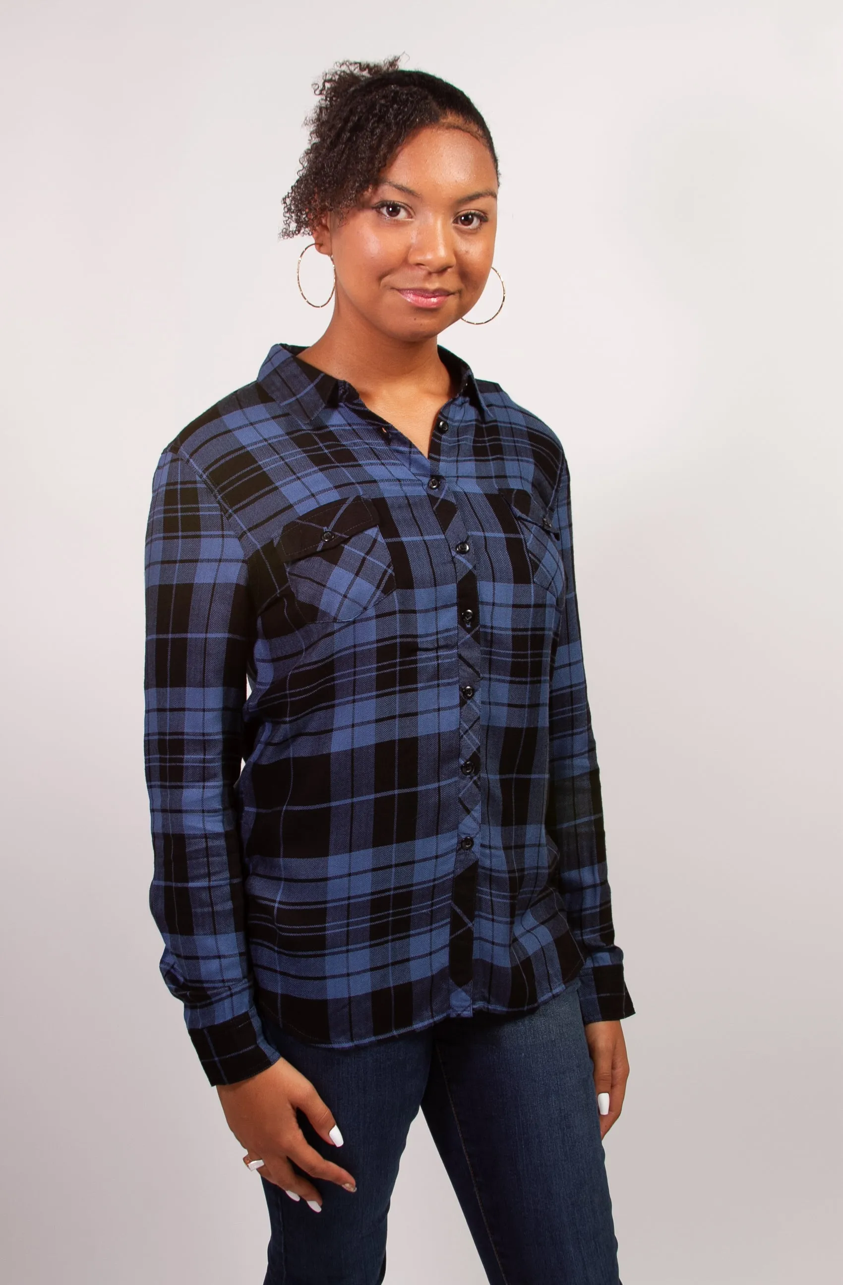 Long Sleeve Plaid Shirt