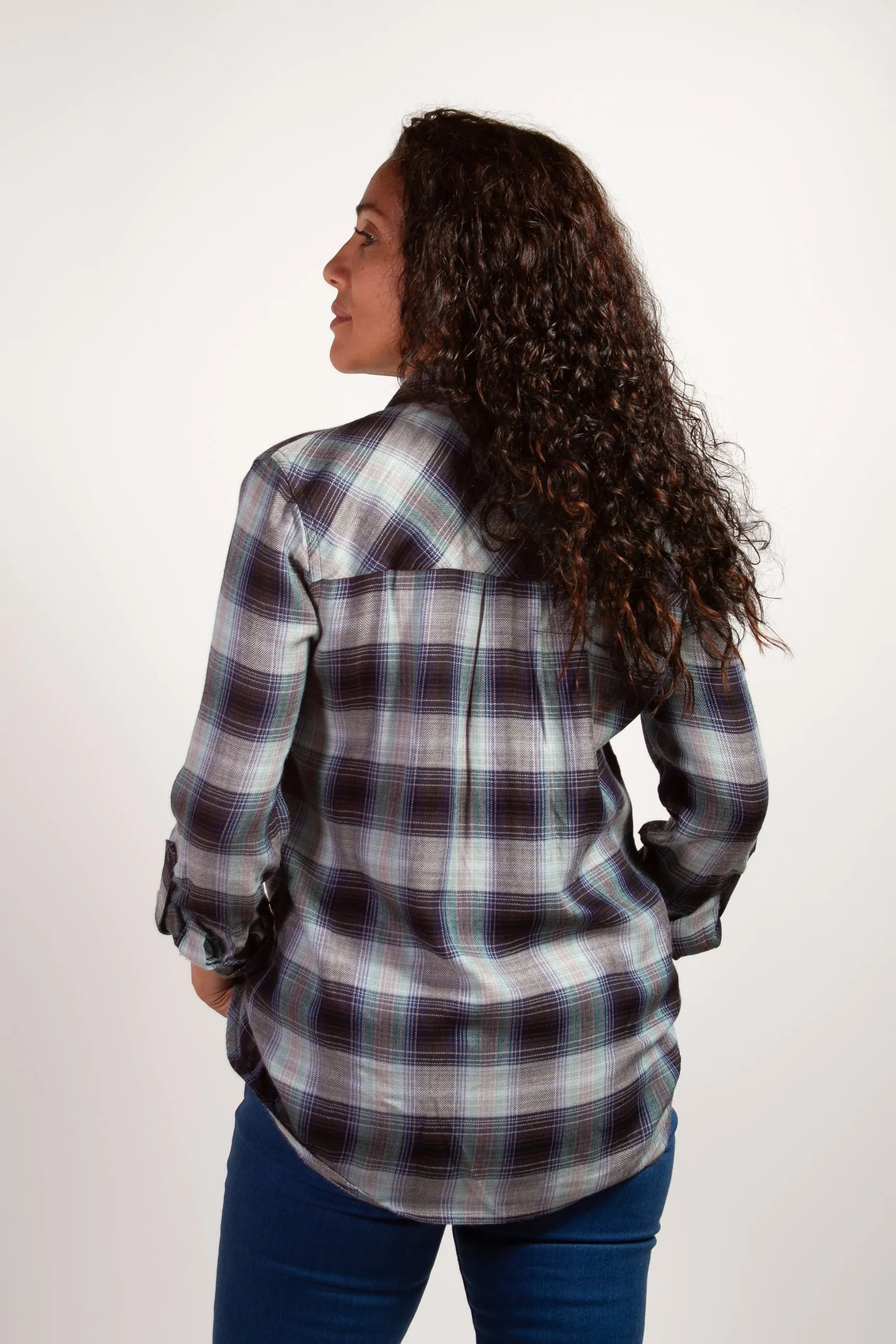 Long Sleeve Plaid Shirt