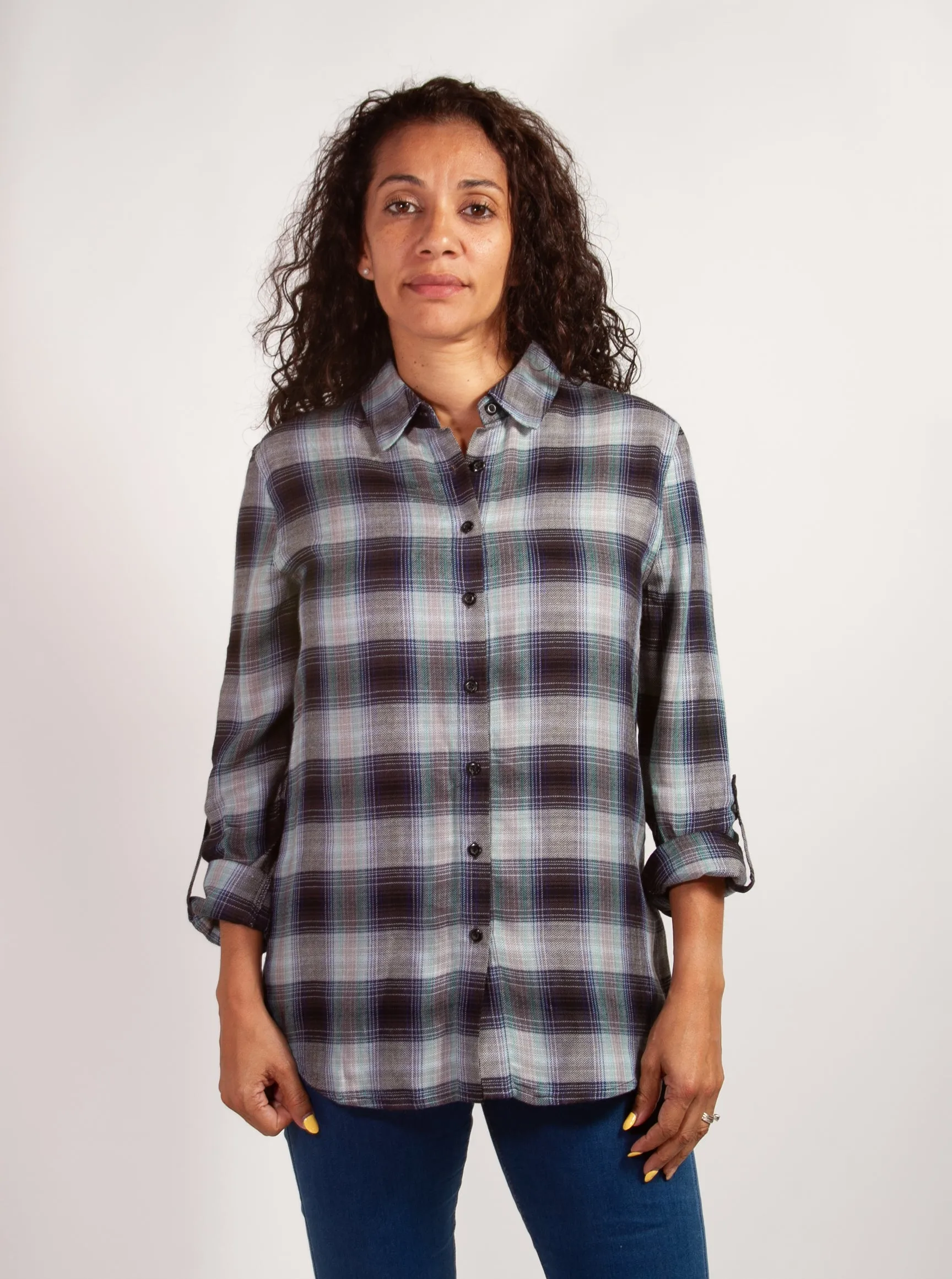 Long Sleeve Plaid Shirt