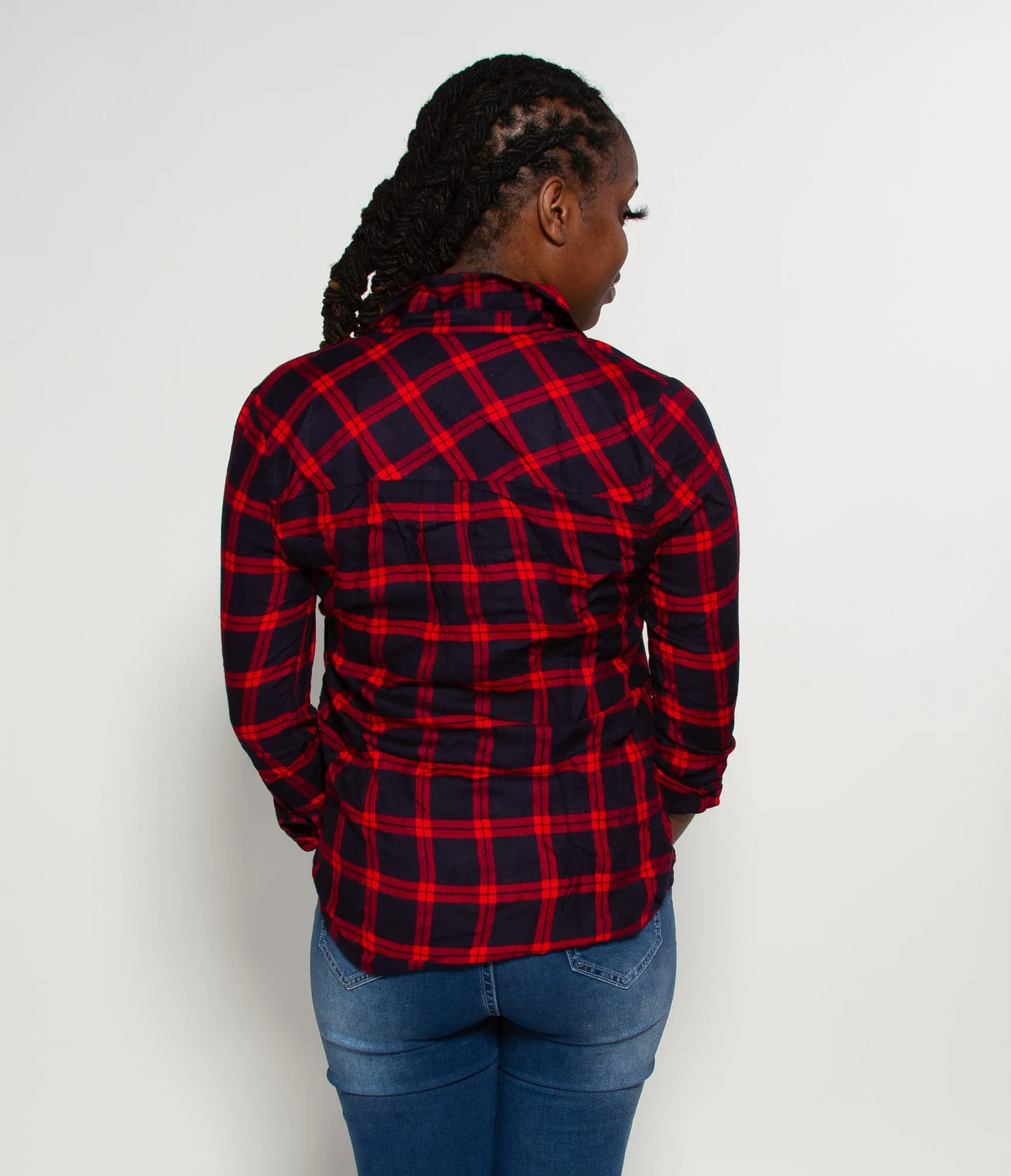 Long Sleeve Plaid Shirt