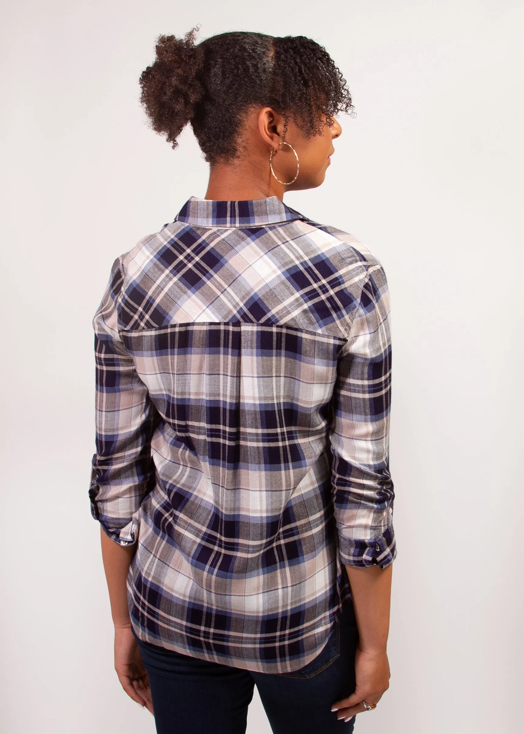 Long Sleeve Plaid Shirt