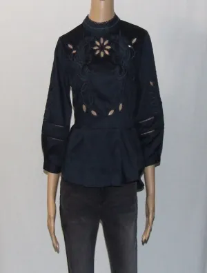 Long Sleeve Sequin Top