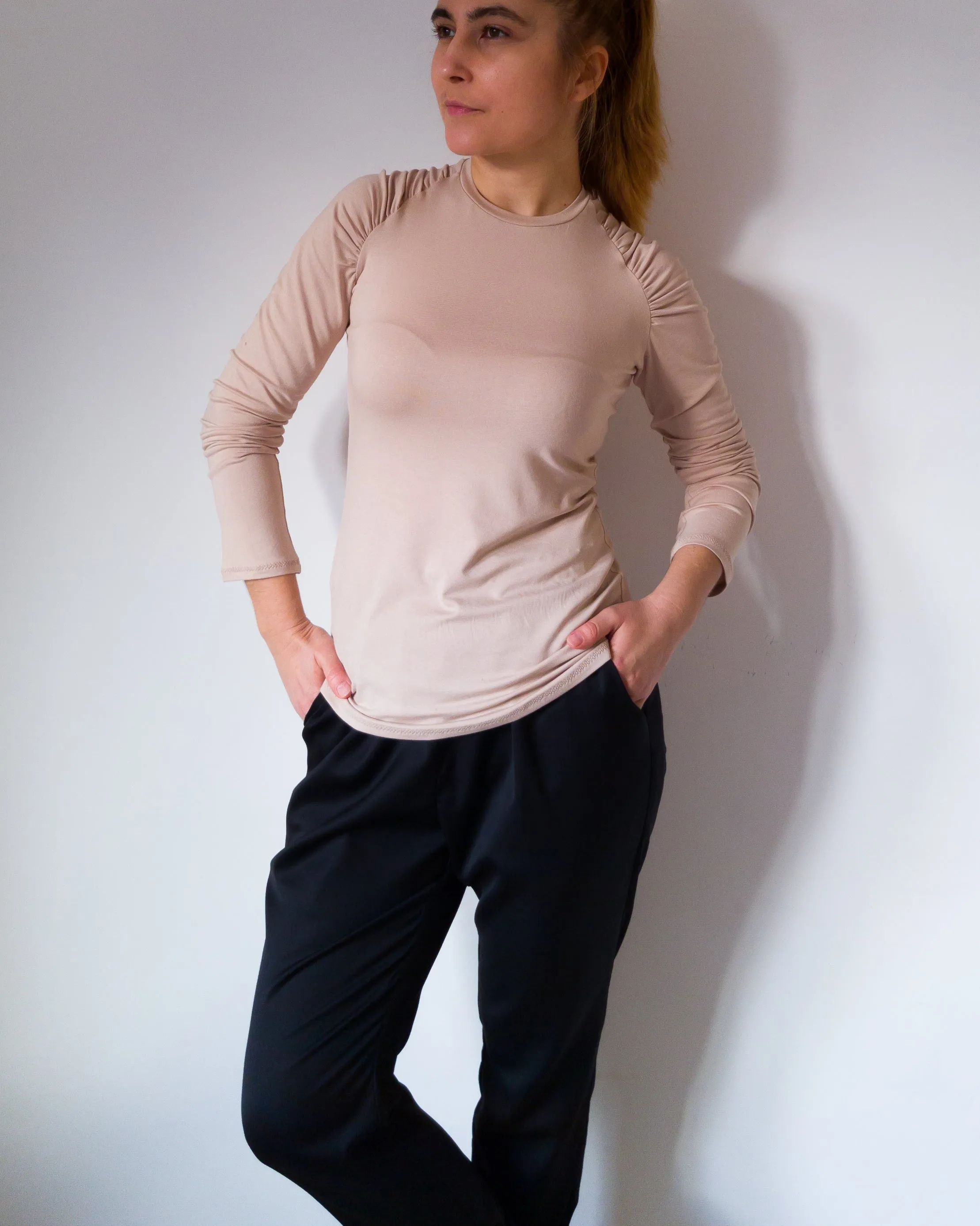 Long Sleeve Top Sewing Pattern N.84