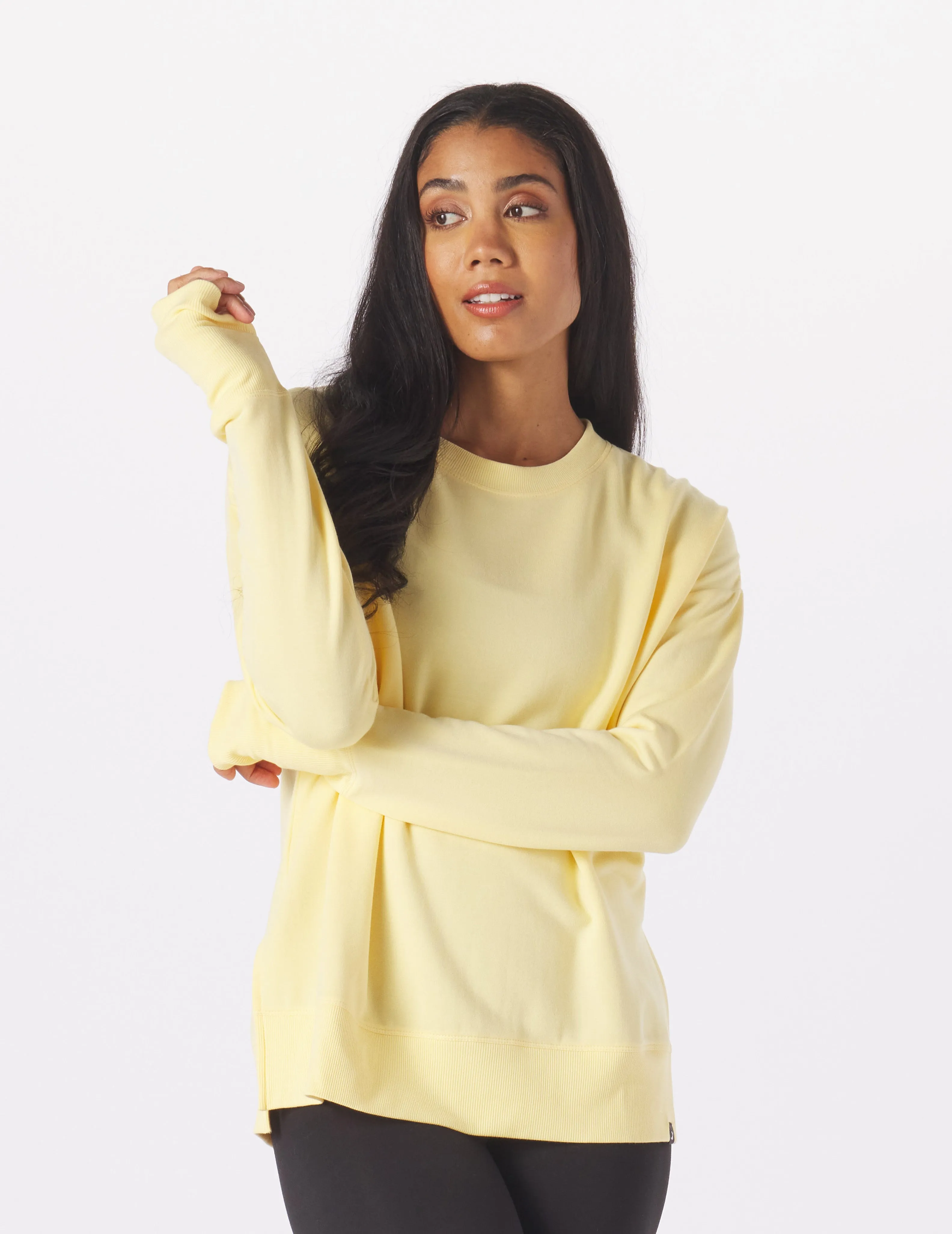 Lounge Long Sleeve: Butterscotch