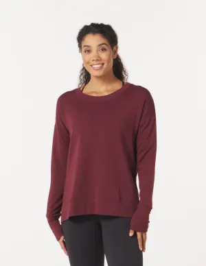 Lounge Long Sleeve: Chestnut