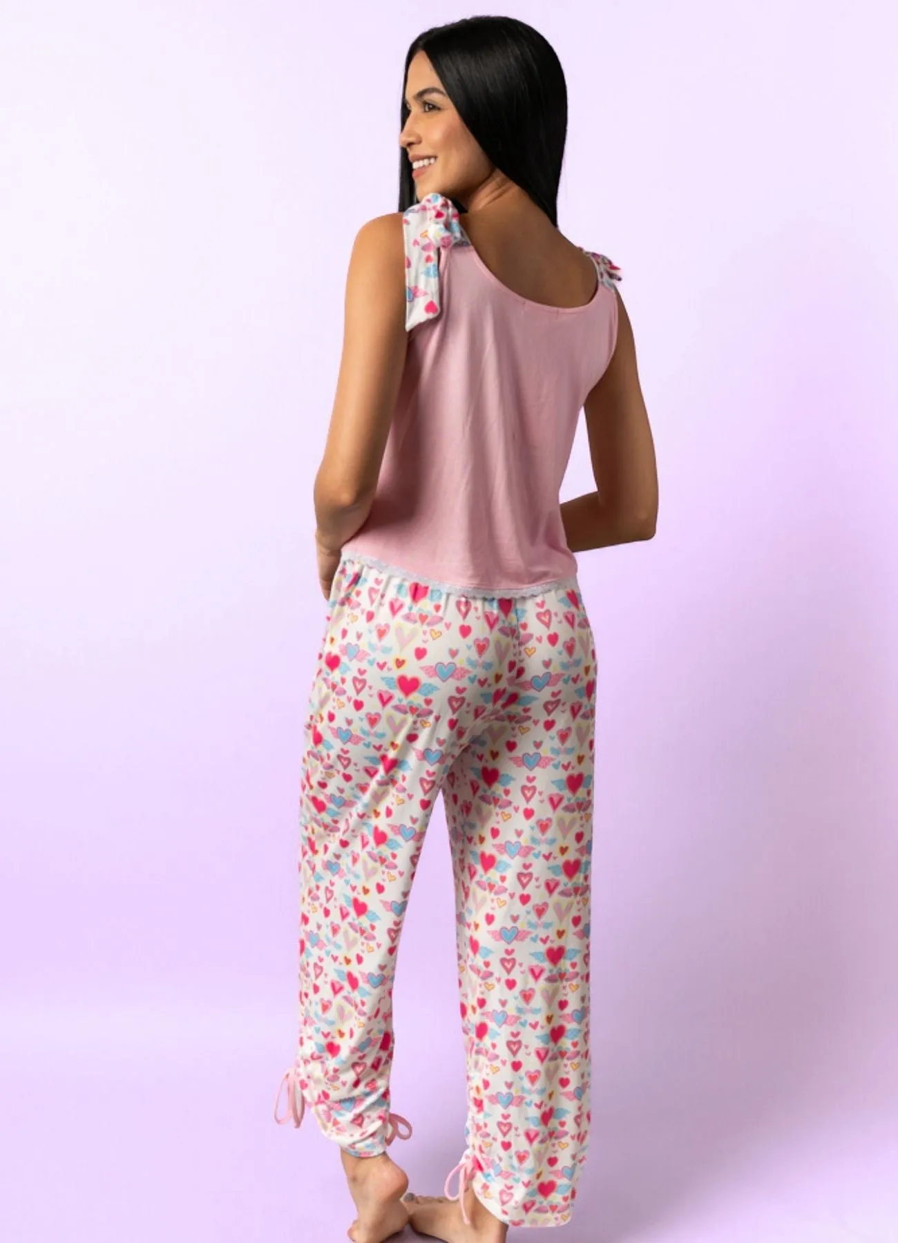 'LOVE' PIJAMA ROSE