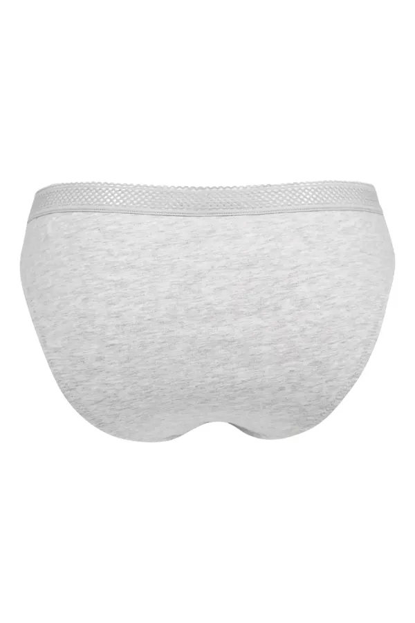 Love To Lounge Cotton Brief - Grey