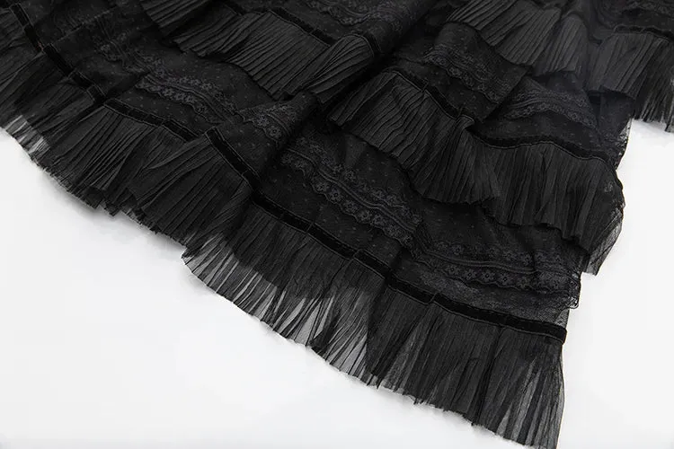 Luella Skirt Set Women Elastic Knitting Sweater Tassels Spliced Skirt 2 Pieces Set