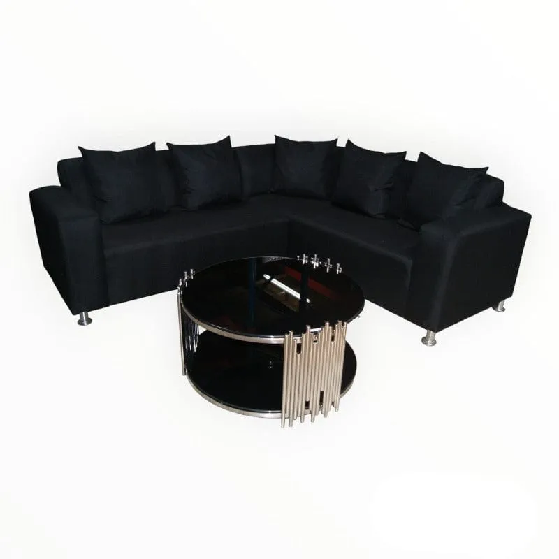 Magic Corner Tweed Lounge Suite