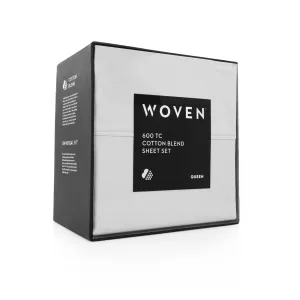 Malouf 600 TC Cotton Blend Sheet Sets