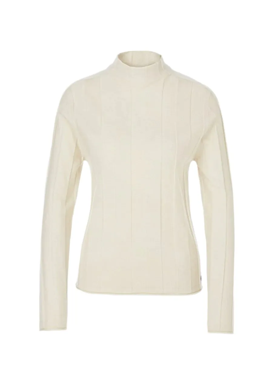 Marc Cain Turtleneck Sweater in Smoke