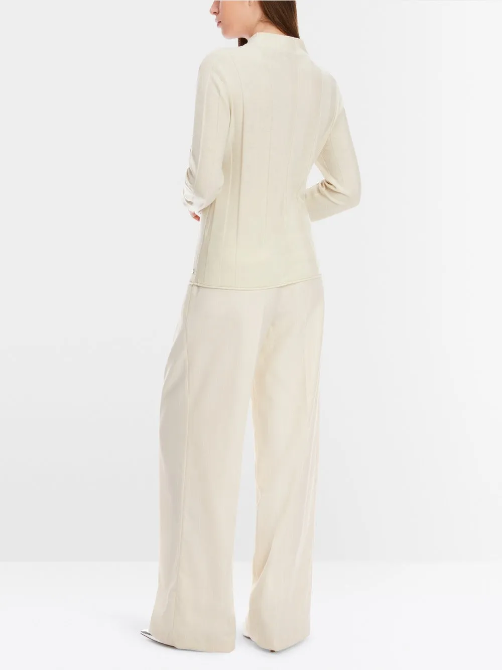 Marc Cain Turtleneck Sweater in Smoke