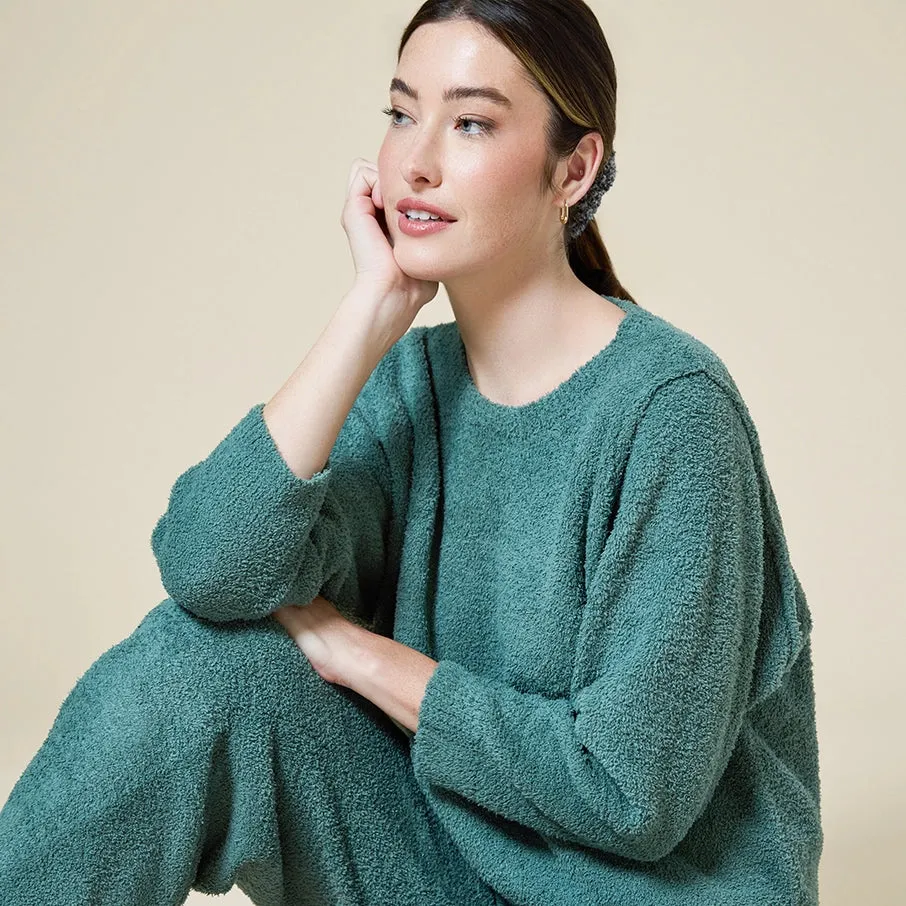 Marshmallow Reverse Seam Bracelet Lounge Set