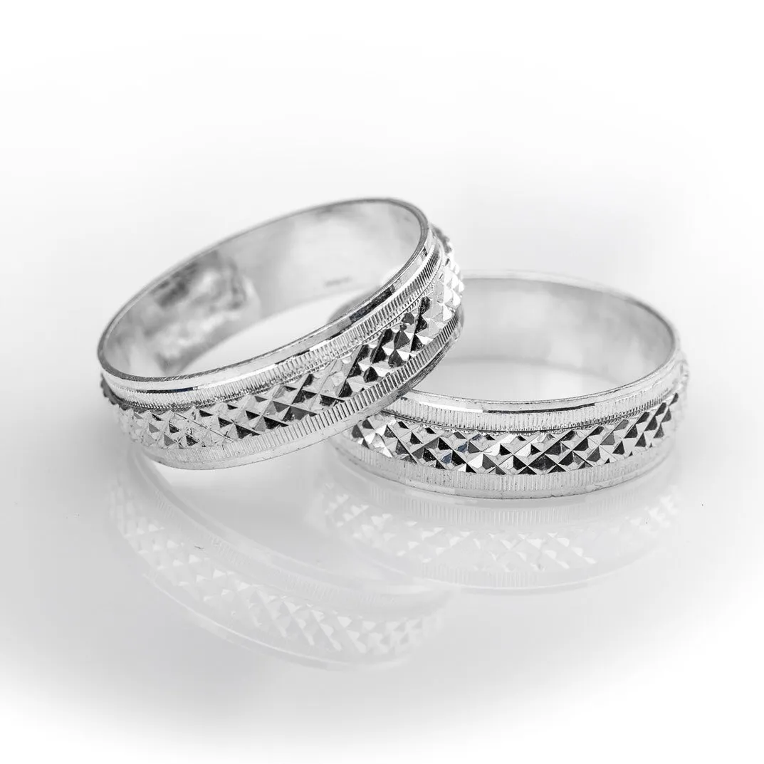 Matching His & Hers Wedding Bands Sets