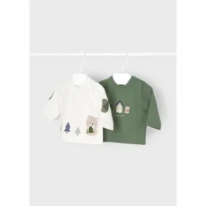 Mayoral Sweet Teddy Long Sleeve Tees