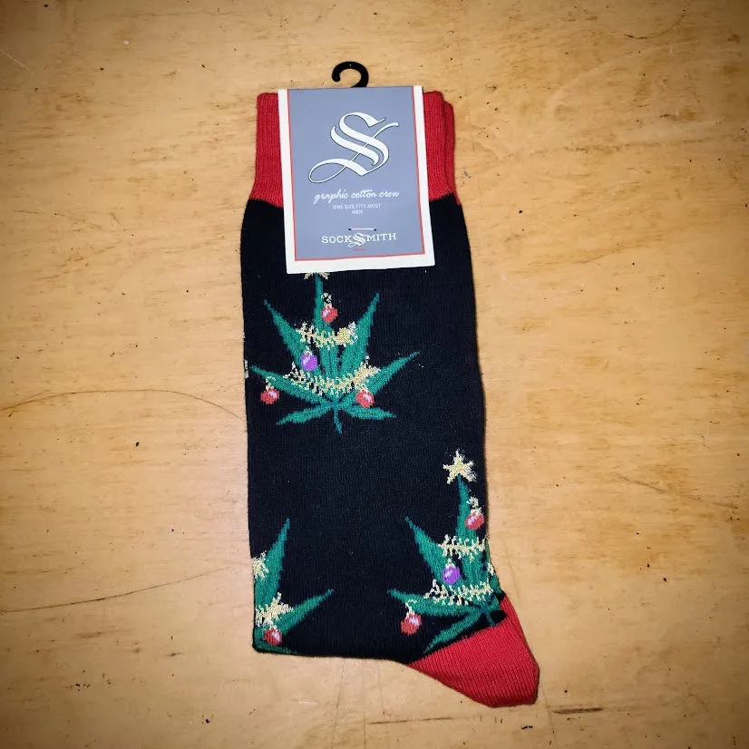 Men's Pot Lover Xmas Socks