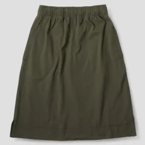 MHL W'Track Skirt Matte Jersey Seaweed