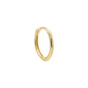 Mini Solid Huggie Earring 14K