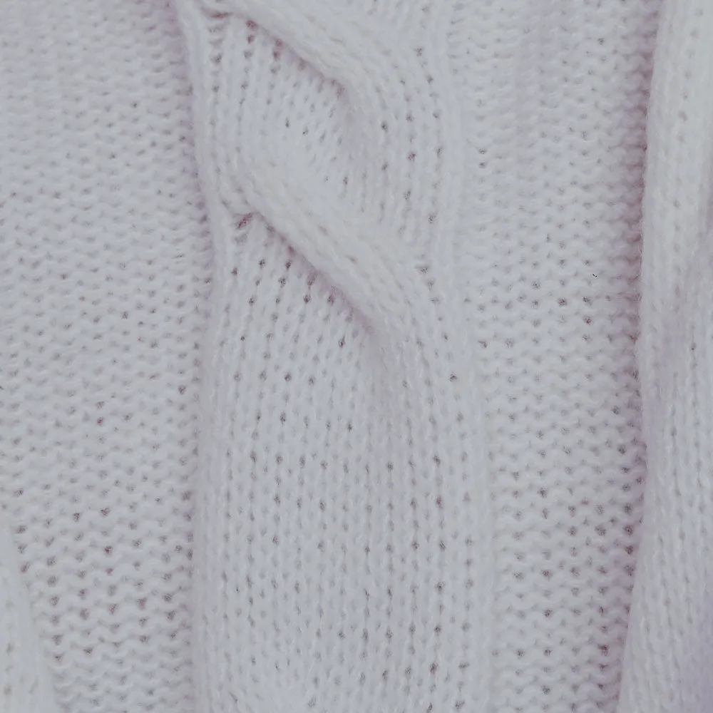 MO KNITTED BRAIDED SWEATER