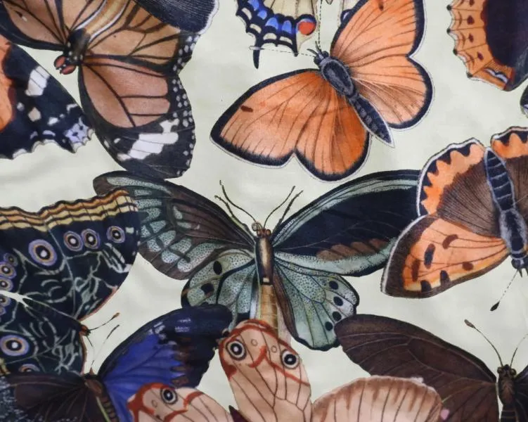 Modal Lounge Bralette - Moths & Butterflies -