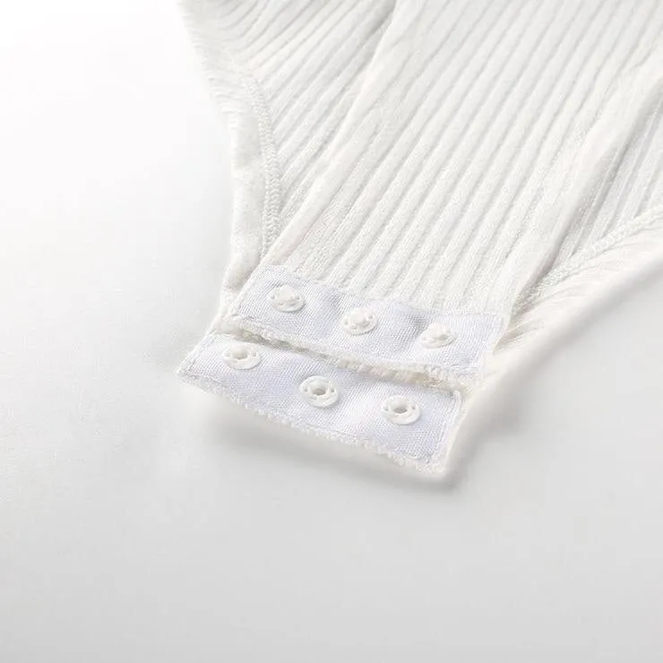 'MotoSport' 1/3-Zip Bodysuit