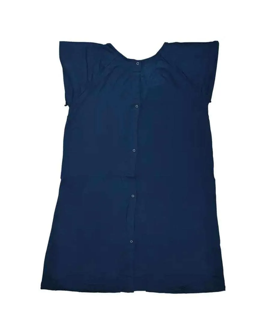 Navy Labor & Delivery Gown