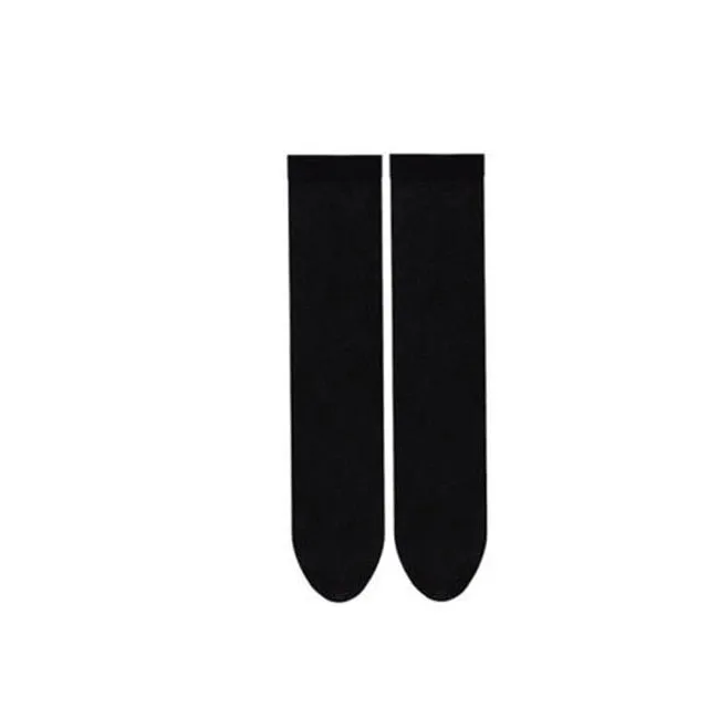 New Women Socks Fashion Stockings Casual Cotton Thigh High Over Knee Cotton High Socks Girls Womens Female Long Knee Sock