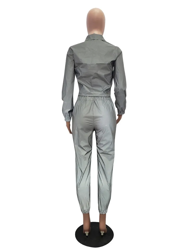 Night Vision Reflective Tracksuit