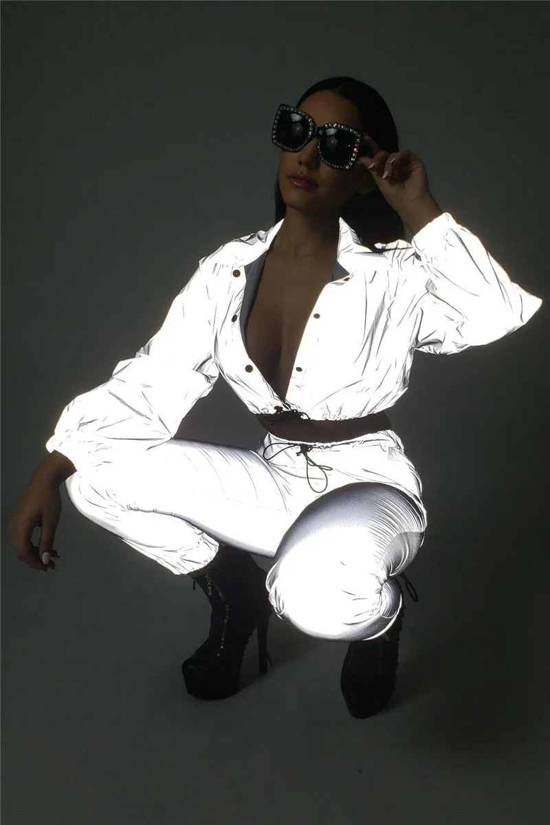 Night Vision Reflective Tracksuit