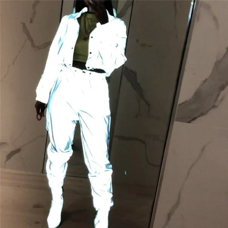 Night Vision Reflective Tracksuit
