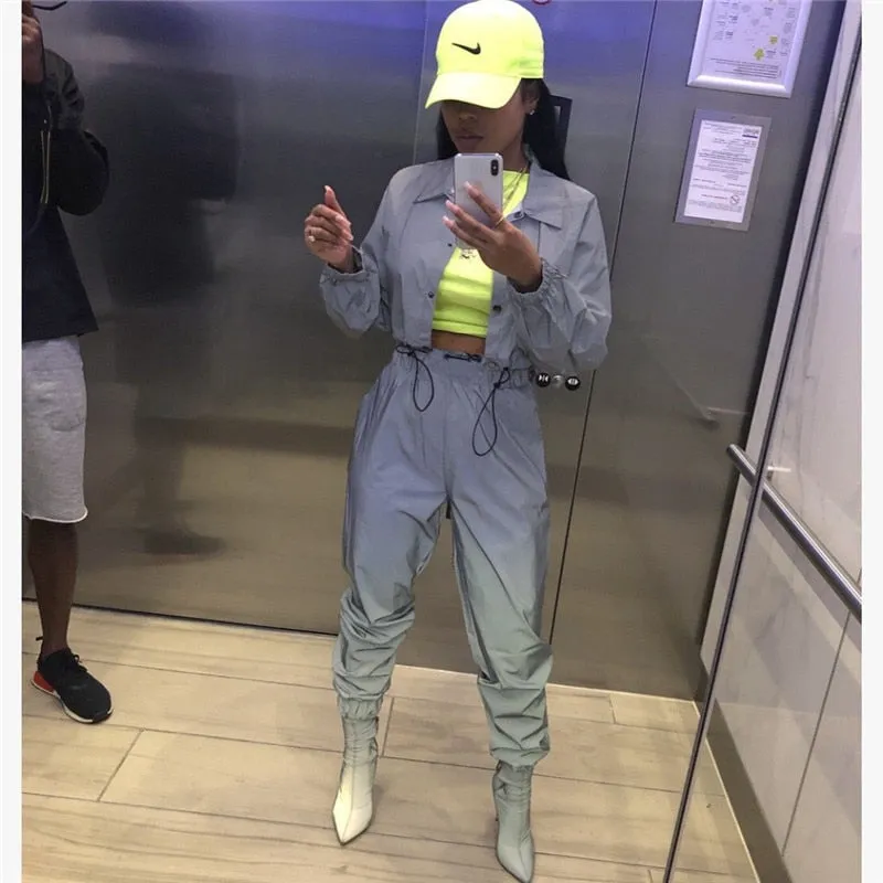 Night Vision Reflective Tracksuit