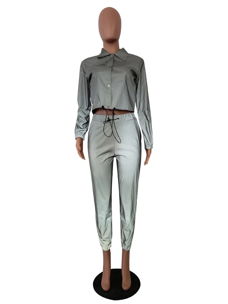 Night Vision Reflective Tracksuit