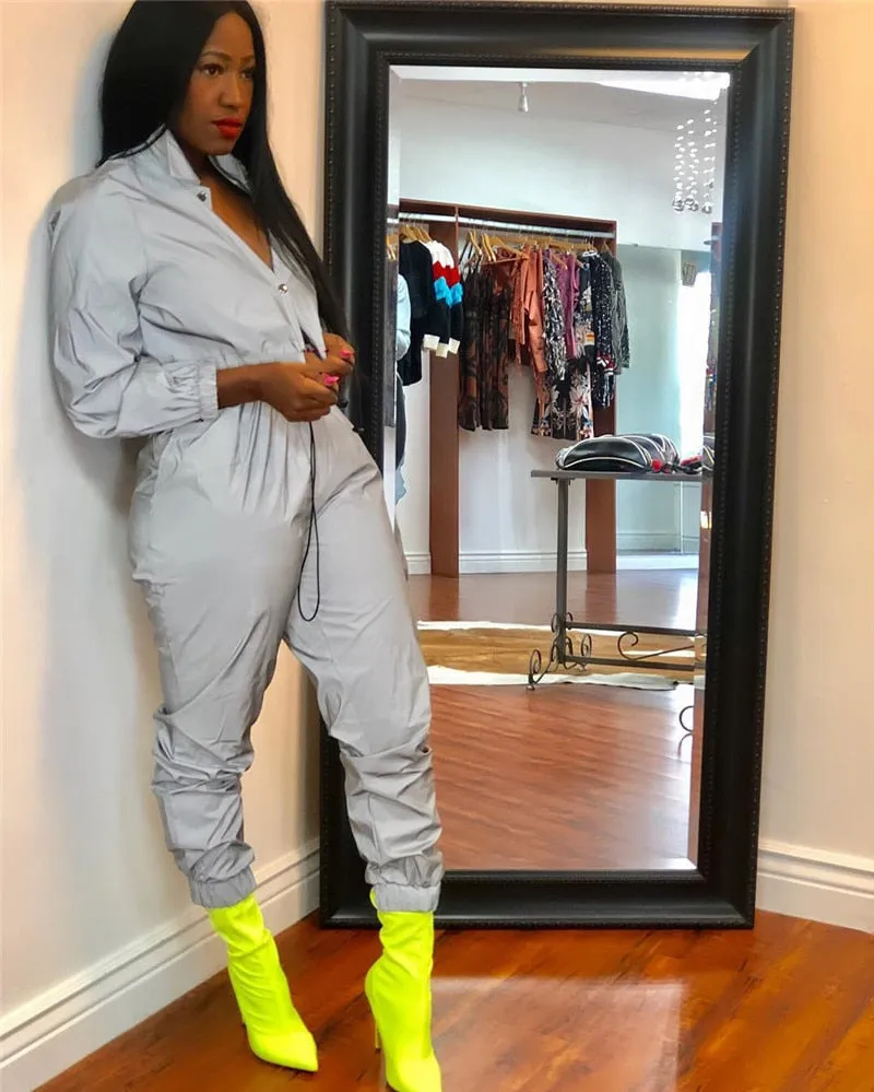 Night Vision Reflective Tracksuit