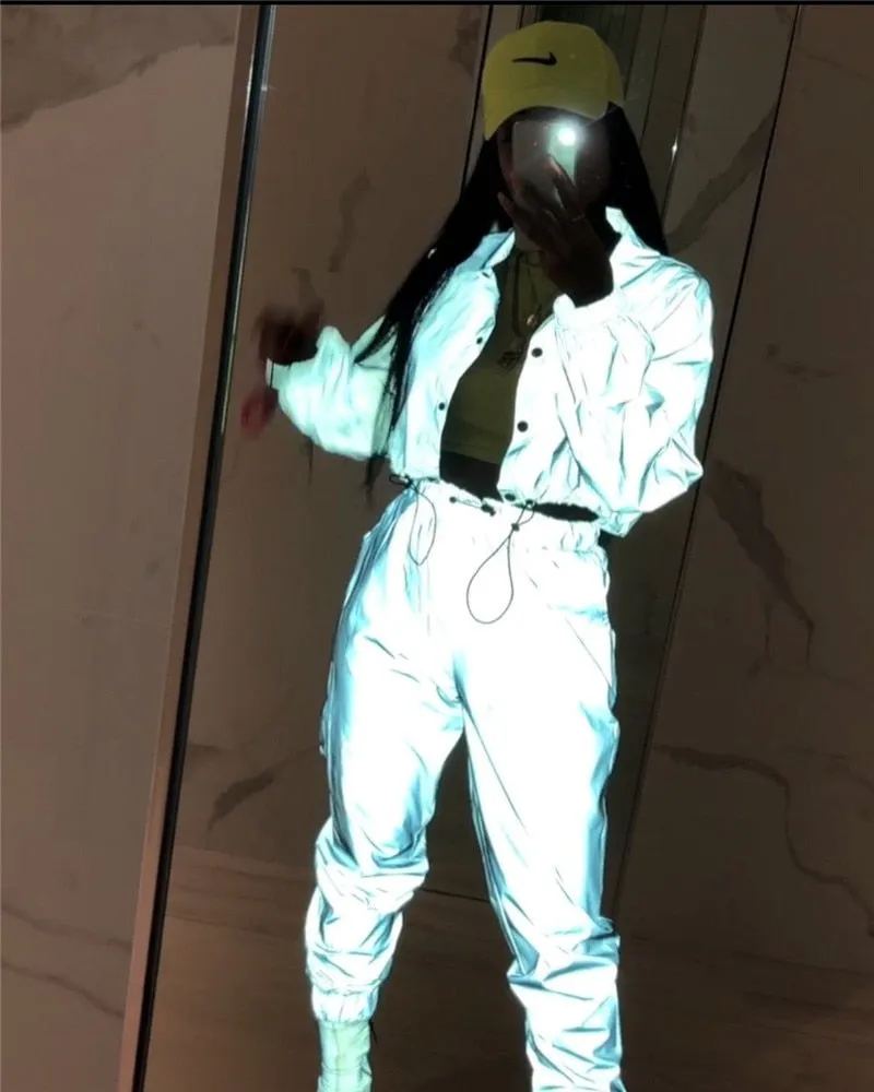 Night Vision Reflective Tracksuit