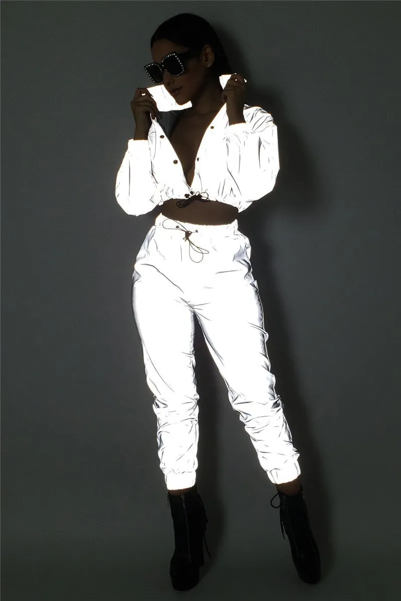 Night Vision Reflective Tracksuit