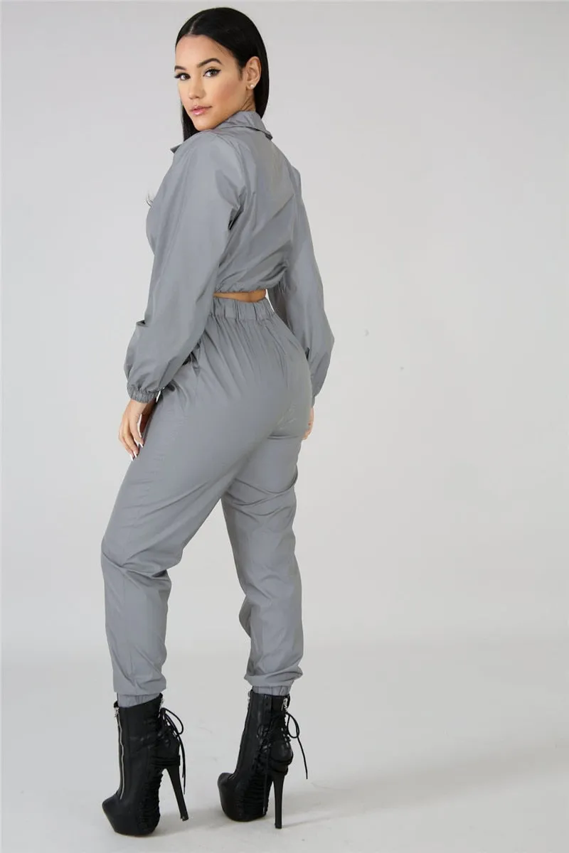 Night Vision Reflective Tracksuit