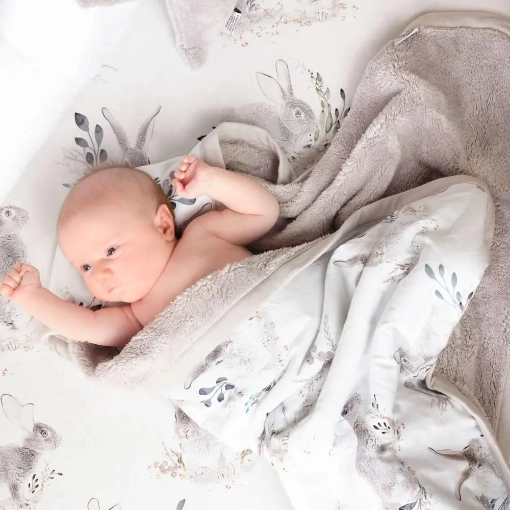 Oilo Cottontail Jersey Cuddle Blanket