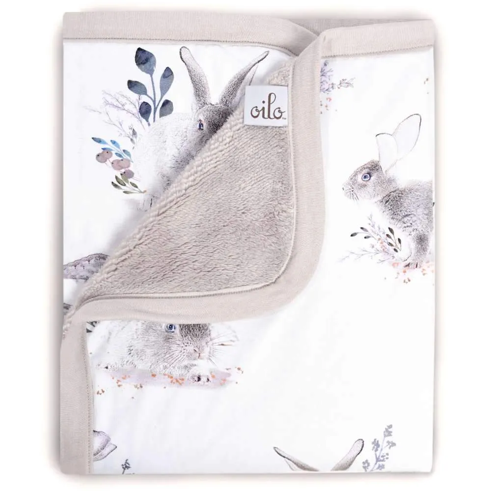 Oilo Cottontail Jersey Cuddle Blanket