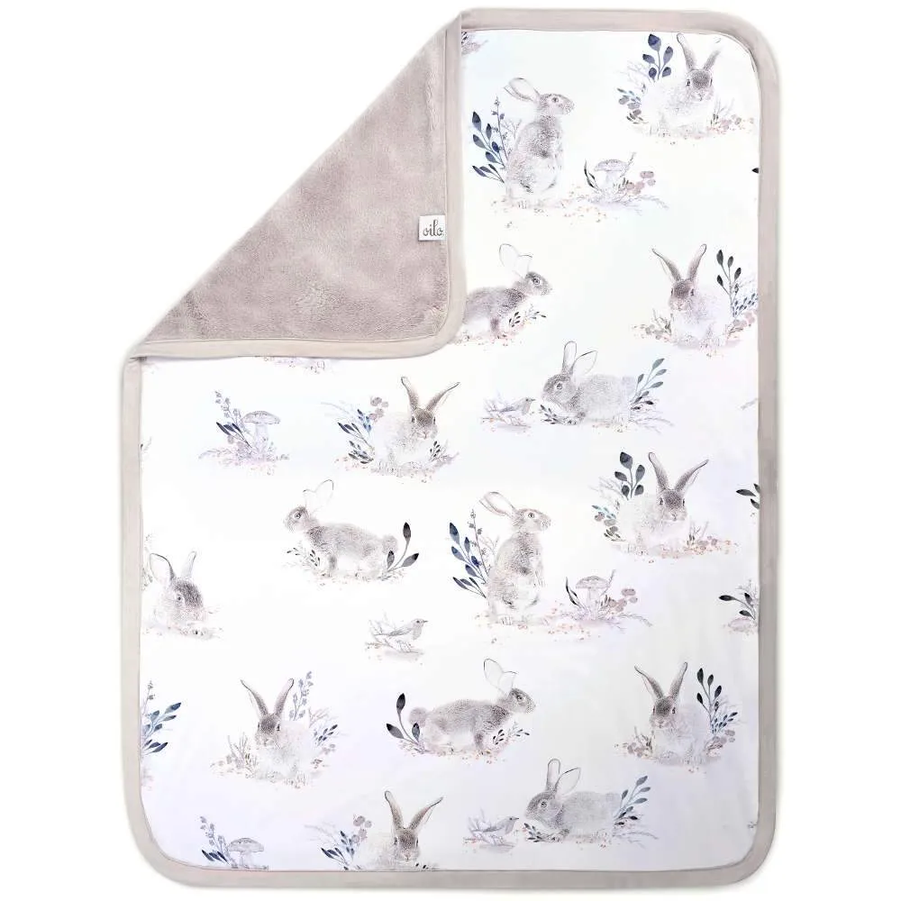 Oilo Cottontail Jersey Cuddle Blanket