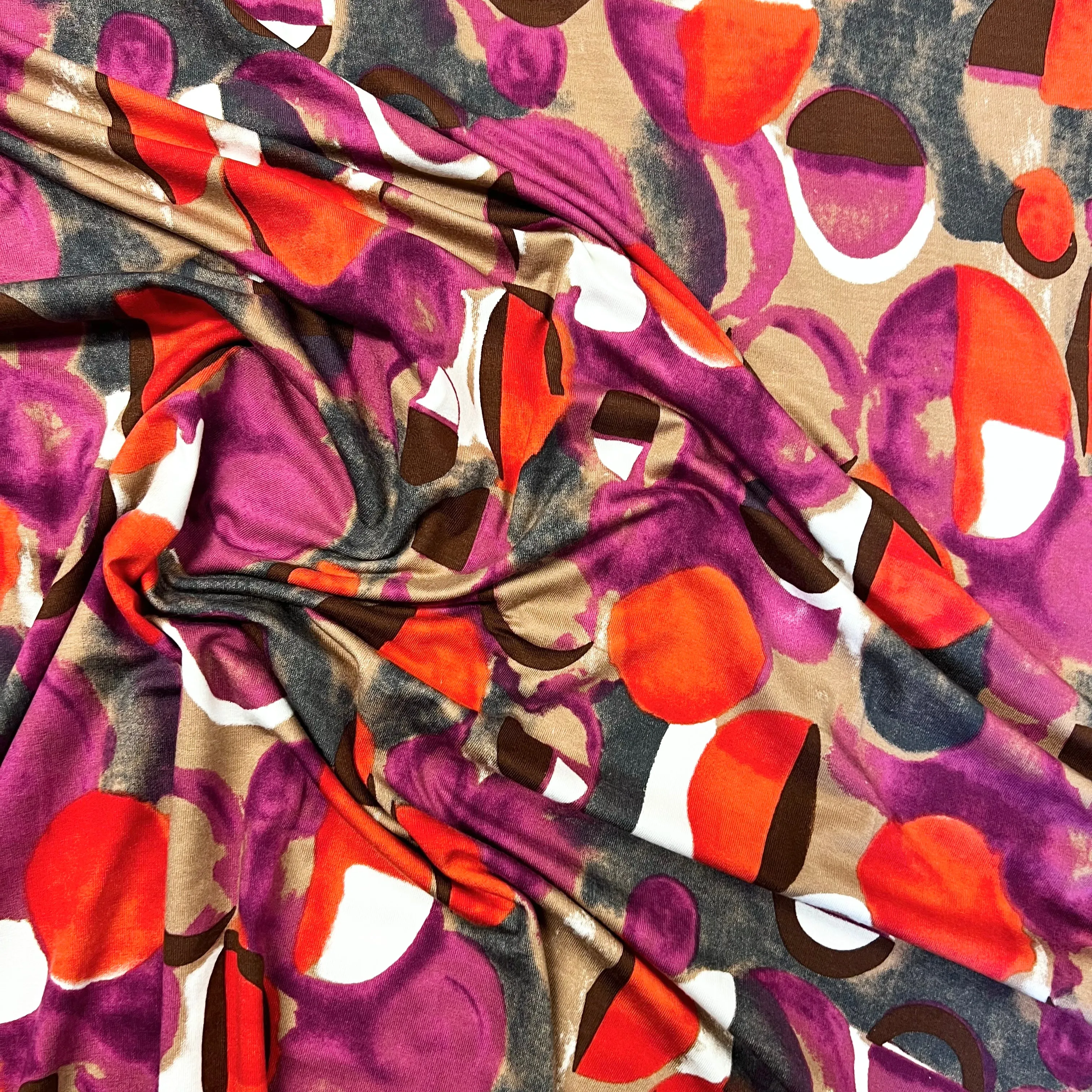 Orbital Viscose Jersey
