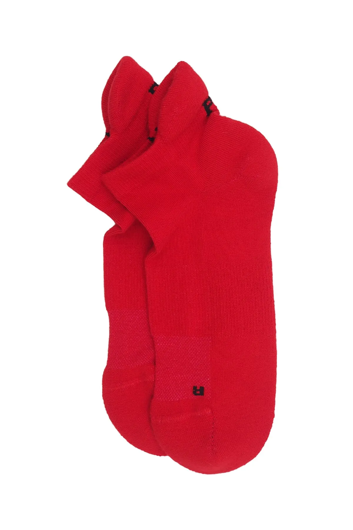 Organic Cotton Men's Trainer Socks | Red
