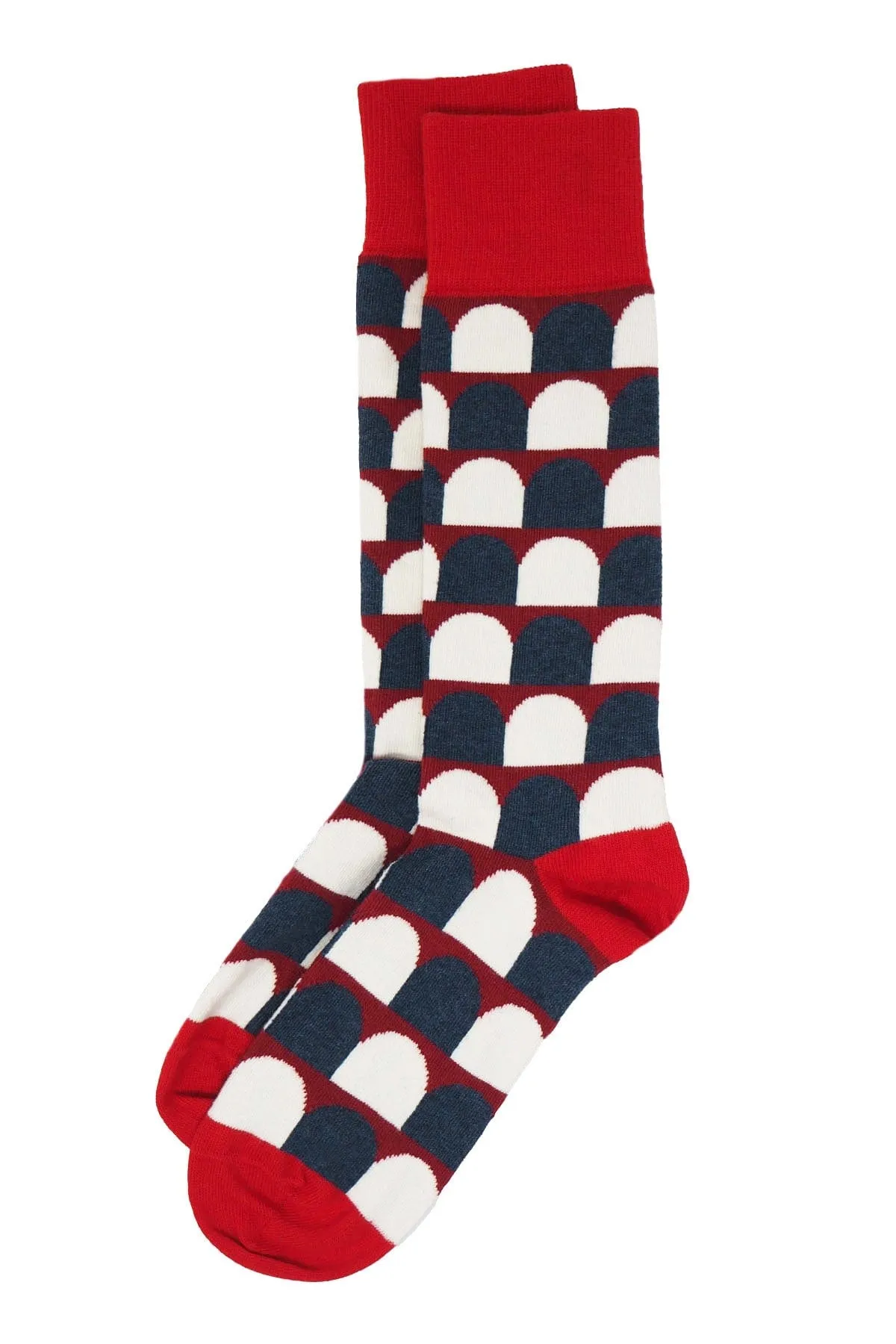 Ouse Men's Organic Cotton Socks | Red