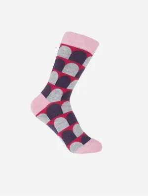 Ouse Women's Organic Cotton Socks |  Pink