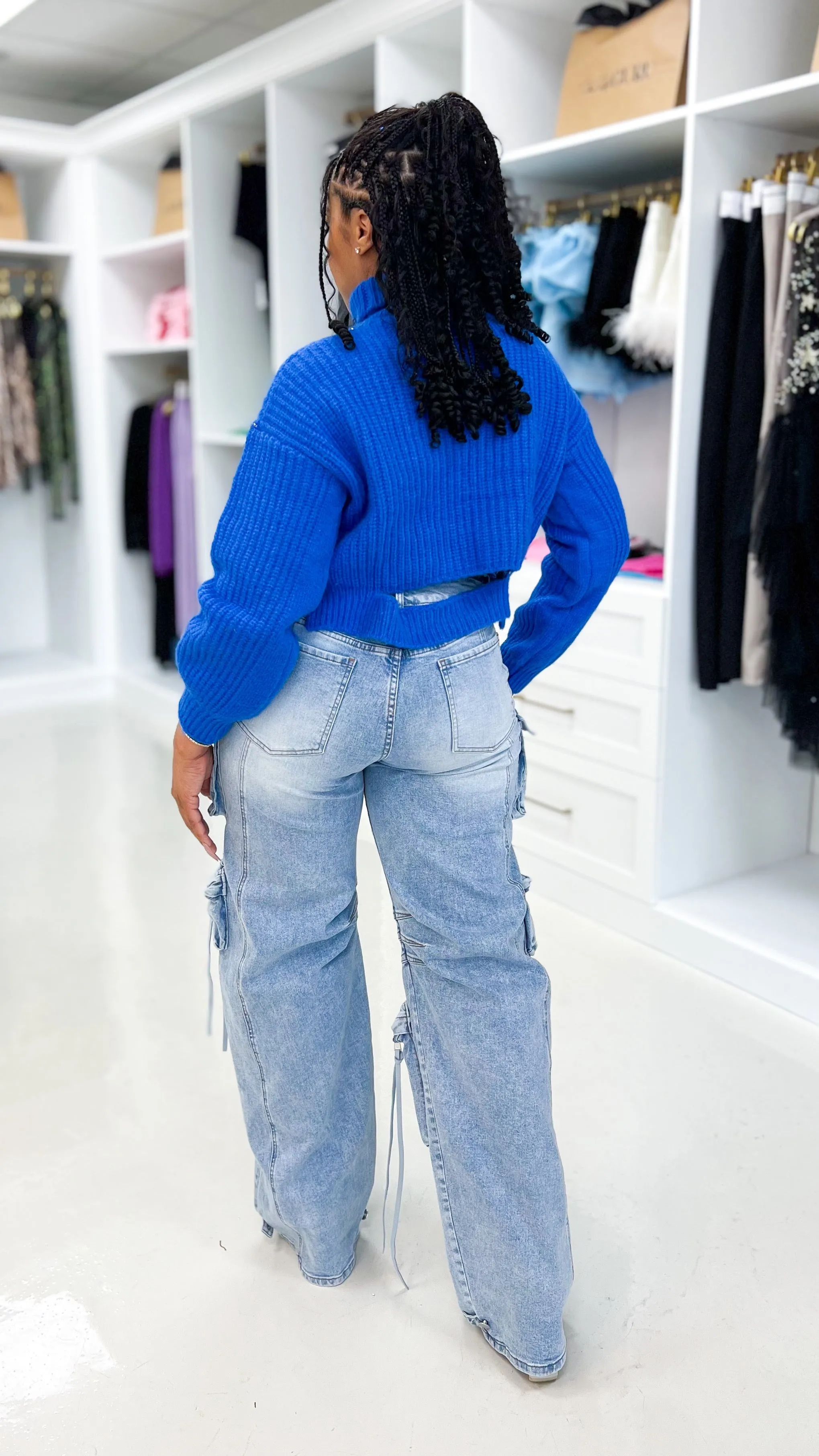 Oversized Turtleneck Sweater